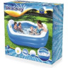 Детский надувной бассейн BESTWAY 213х206х69см с сиденьем, подголовником и подстаканником, 575л, от 6 лет 54153 BW