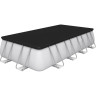 Каркасный бассейн BESTWAY POWER STEEL 549х274х122см, 14812л + фильтр-насос 5678 л/ч, тент, лестница 56465 BW